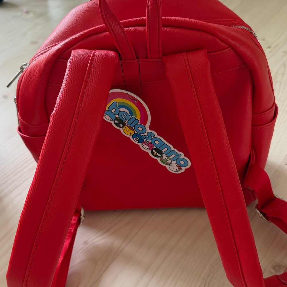 Hello Kitty Red Strawberry Backpack x loungefly pop culture fandom collectible - Picture 2 of 6